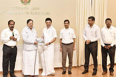 எம்- சேண்ட் மணல் உற்பத்தி: புதிய கொள்கையை வெளியிட்டார் முதல்வர் மு.க.ஸ்டாலின்!