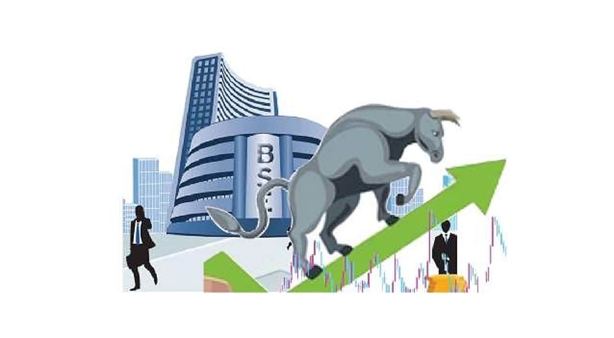 சரிந்து மீண்டது பங்குச் சந்தை: சென்செக்ஸ் 124 புள்ளிகள் உயர்வு