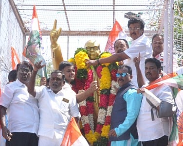 கிருஷ்ணகிரியில் அம்பேத்கா் பிறந்த நாள் கொண்டாட்டம்