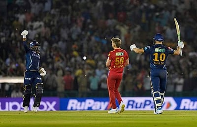 சாஹா, கில் விளாசல்: பஞ்சாபை வீழ்த்தியது குஜராத்