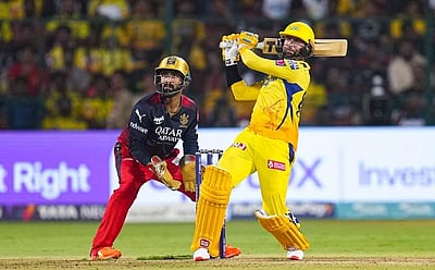 கான்வே, துபே அதிரடி: ஆர்சிபிக்கு 227 ரன்கள் இலக்கு