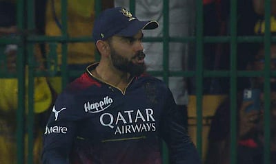 ஆக்ரோஷமாக கத்திய கோலி: அபராதம் விதிப்பு!