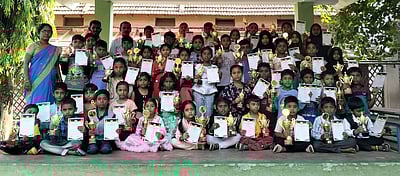 பனைக்குளம் அரசு தொடக்கப் பள்ளியில் சதுரங்கப் போட்டி