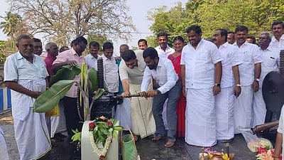 கொடிவேரி தடுப்பணையிலிருந்து முதல்போக பாசனத்துக்குத் தண்ணீா் திறப்பு