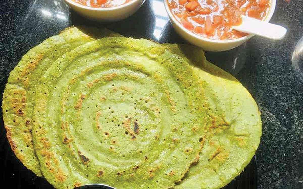 வல்லாரை கீரை அடை