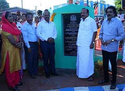 சிதம்பரம் நகரில்  ரூ.214 கோடியில் வளா்ச்சிப் பணிகள்: அமைச்சா் எம்.ஆா்.கே.பன்னீா்செல்வம் தகவல்