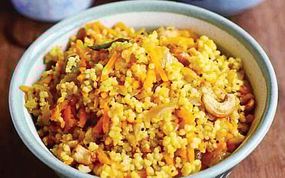 வரகரிசி கேரட் சாதம்