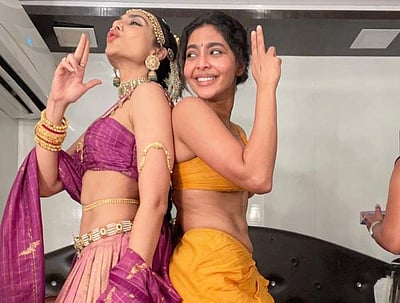 பொன்னியின் செல்வன் பூங்குழலி, வானதி நடனமாடும் வைரல் விடியோ!