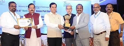 சென்னை துறைமுகத்துக்கு விருது