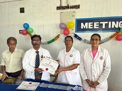 ஆலங்குடி அரசு மருத்துவமனையில் உலக செவிலியா் தினவிழா