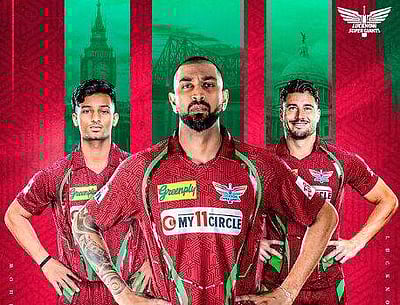 புதிய ஜெர்சியில் களமிறங்கும் லக்னௌ சூப்பர் ஜெயண்ட்ஸ்: காரணம் இதுதானா?