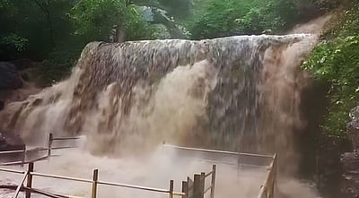 சுருளி அருவியில் சுற்றுலாப் பயணிகள் குளிக்க அனுமதி