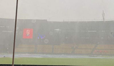 பெங்களூருவில் கனமழை: பிளேஆஃப் செல்லுமா ஆர்சிபி?