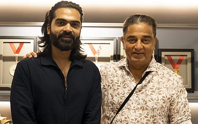 கமல் - சிம்பு சந்திப்பு - புகைப்படங்கள்