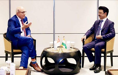 சிங்கப்பூர் அமைச்சருடன் முதல்வர் மு.க.ஸ்டாலின் சந்திப்பு!