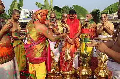 திருப்பதி கோவிந்தராஜ சுவாமி கோயில் மகா சம்ப்ரோக்ஷணம்