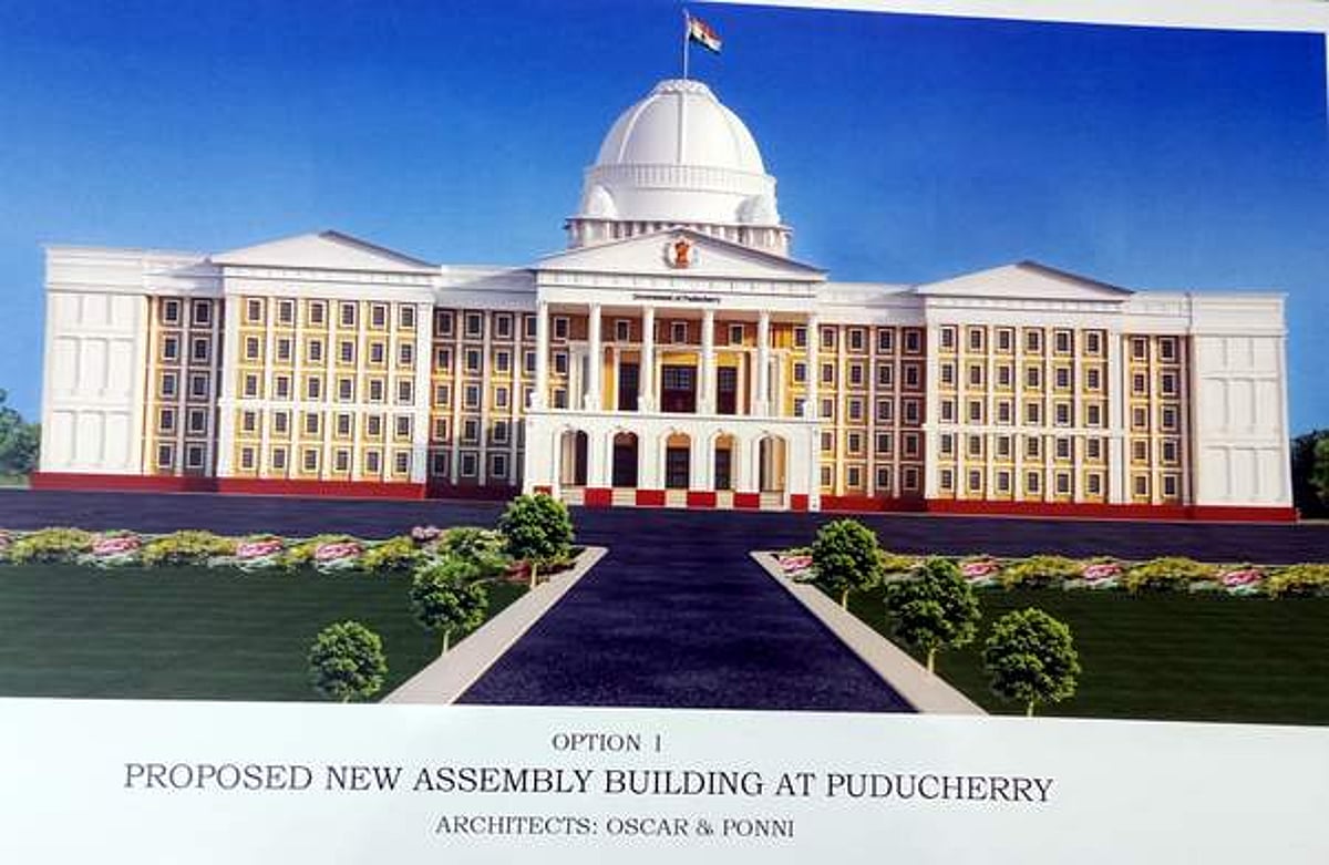 நவீன வசதிகளுடன் புதுவை சட்டப்பேரவை புதிய கட்டடம் விரைவில் பணிகள் தொடக்கம்