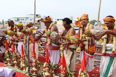 காஞ்சி ஸ்ரீ சித்திரகுப்த சுவாமி கோவிலில் கும்பாபிஷேகம்!