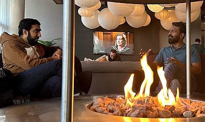 வாடிவாசலுக்காக லண்டன் சென்ற வெற்றிமாறன்!