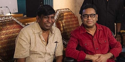 ஏ.ஆர்.ரகுமான் இசையில் பாடிய வடிவேலு!