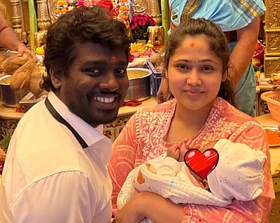 தனது மகன் பெயரை அறிவித்தார் அட்லி!