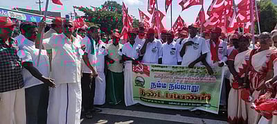 நம்ம நல்லாறு திட்டம்: பல்லடம் அருகே விவசாய சங்கத்தினர் நடைப்பயணம்!