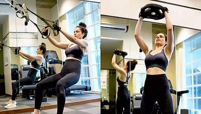 2 ஆண்டுகளுக்குப் பிறகு தீவிர உடற்பயிற்சியில் கங்கனா! 