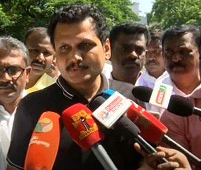 செந்தில் பாலாஜியின் அரசு இல்லத்தில் அமலாக்கத்துறை சோதனை