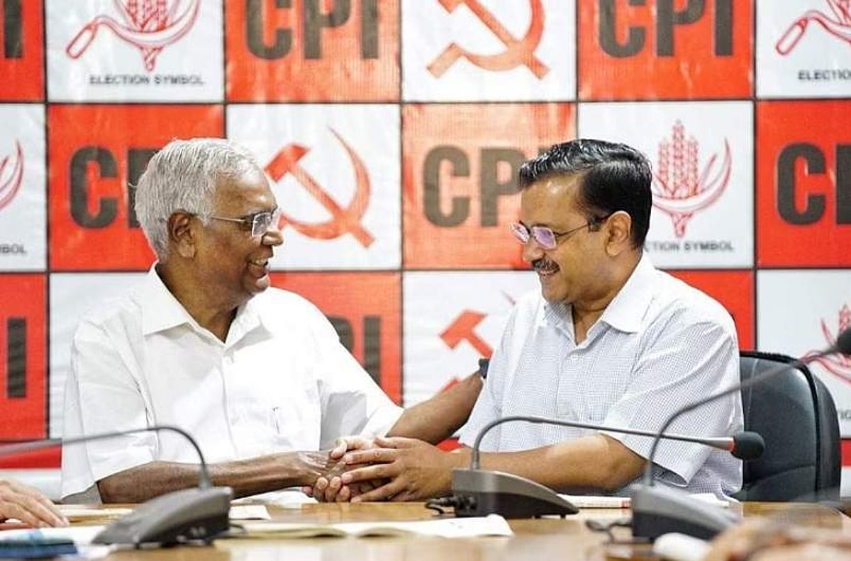 அமைச்சா் செந்தில் பாலாஜி கைதுக்கு முதல்வா் கேஜரிவால், டி. ராஜா கண்டனம்