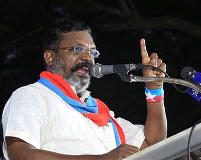மணிப்பூர் பற்றி எரிவதை வேடிக்கை பார்க்கிறார் பிரதமர்: தொல். திருமாவளவன்