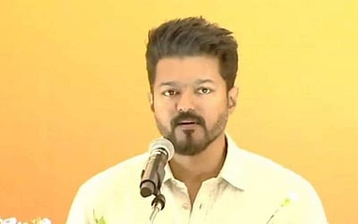 அசுரன் பட வசனத்தைக் குறிப்பிட்டுப் பேசிய விஜய்!