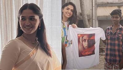 ரசிகர்களுக்கு இன்ப அதிர்ச்சி: ரெஜினா பட டி-ஷர்ட்டுகளை வழங்கிய நடிகை சுனைனா!