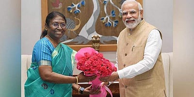 குடியரசுத் தலைவர் திரௌபதி முர்மு பிறந்தநாள்: பிரதமர் மோடி வாழ்த்து!