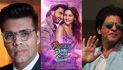 25 வருட இயக்குநர்: கரண் ஜோஹர் படத்தின் டீசரை வெளியிட்டு வாழ்த்திய ஷாருக்கான்! 