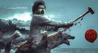 லியோ படத்தின் மிரட்டலான போஸ்டர் வெளியீடு!