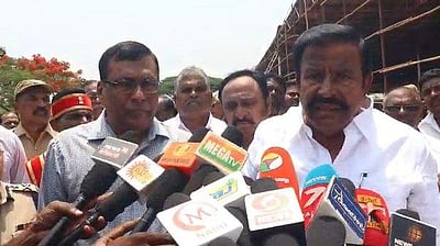 முதல்வரின் சேலம் பயணம்: விழா ஏற்பாடுகளை ஆய்வு செய்த அமைச்சர் கே.என்.நேரு!