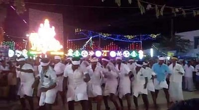 இடையப்பட்டி மாரியம்மன் திருவிழாவில் மக்களின் கவனத்தை ஈர்த்த தேவராட்டம்!