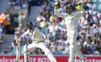 டபிள்யுடிசி: 2வது நாளில் தடுமாறும் இந்திய அணி- 151/5