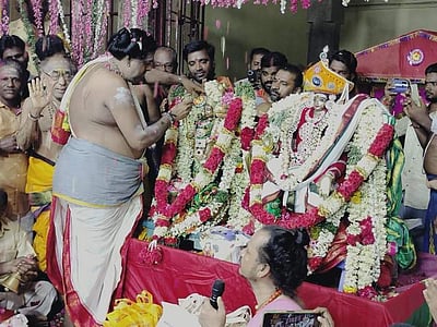 மாங்கனித் திருவிழா: காரைக்கால் அம்மையார்  திருக்கல்யாணம்!