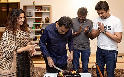 மாமன்னன் வெற்றிக் கொண்டாட்டத்தில் படக்குழு!