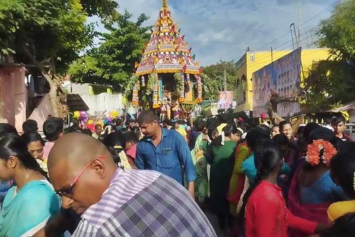 ஶ்ரீ மூலநாதர் சுவாமி கோயிலில் தேரோட்டம்: துணைநிலை ஆளுநர் பங்கேற்பு