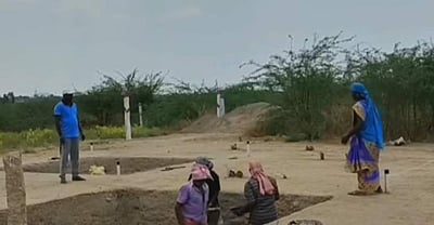 வெம்பக்கோட்டை அகழாய்வில் தோசைக்கல்  கண்டெடுப்பு