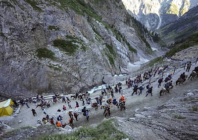 அமர்நாத்தில் 3.77 லட்சம் பேர் சுவாமி தரிசனம்!