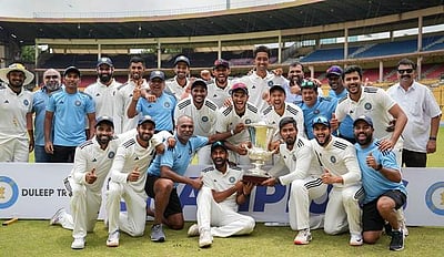 துலீப் கோப்பை: தென் மண்டல அணி 14வது முறையாக சாம்பியன்! 