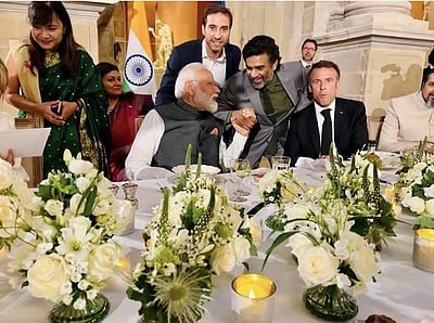 பிரான்ஸில் பிரதமர் மோடியுடன் நடிகர் மாதவன்: வைரலாகும் புகைப்படங்கள்!