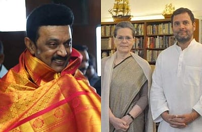 சோனியா, ராகுல் - மு.க. ஸ்டாலின் சந்திப்பு!