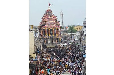 நெல்லையப்பர் கோயில் ஆனிப் பெருந்திருவிழா தேரோட்டம்