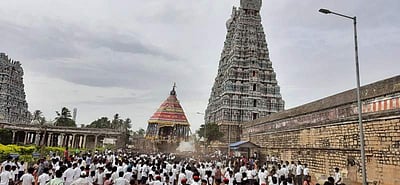 மன்னார்குடி ராஜகோபால சுவாமி கோயிலில் ஆடிப்பூர தேரோட்டம் 