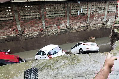 வட மாநிலங்களில் கனமழை - புகைப்படங்கள்