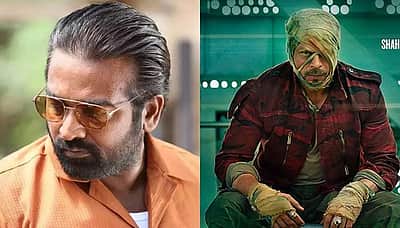 இவரைத் தடுக்க யாருமில்லை: ஷாருக்கான் வெளியிட்ட விஜய் சேதுபதியின் போஸ்டர்! 